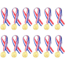 12 Stuks Voetbalbeker Medaille Award Medailles Awards Studentenfeest Geschenken Voetbal Metalen Award