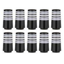 10 Uds. Casquillos de para Hierros con Punta de 0.355, Funda de Eje, Casquillos de Palos de Hierro de de Repuesto