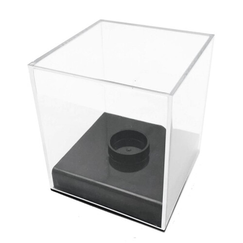 Baseball Display Case,Acrylic UV Protected Acrylic Baseball Display Square for Autographed Baseball,Memorabilia Baseball