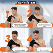 Compression Shoulder Brace, Shoulder Support for Men and Women,Shoulder Support Bandage for Shoulder