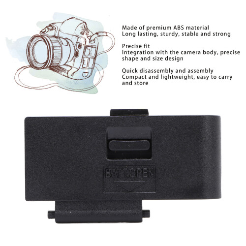 550D ABS Batteriefachdeckel Ersatzteil 2