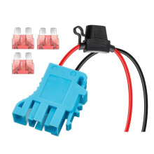 12 AWG Wire Harness Connector Replacement 12 Volt SLA Battery Ride Vehicle Children'S Riding Toy