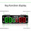 Digital Scoreboard with Countdown Timer, LED Scoreboard ,Electronic Scoreboard for Referee Scoreboards & Timer 6