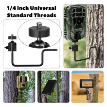 Support D'Arbre pour Caméra de Trail: Support de Caméra de Jeu Réglable à 360 Degrés avec Vis de 1/4 de Pouce, Installation Facile, Lot de 2