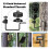 Trail Camera Tree Mount: 360 Degrees Adjustable Game Camera Mount with 1/4 Inch Screw, Easy Installation 2 Pack 4