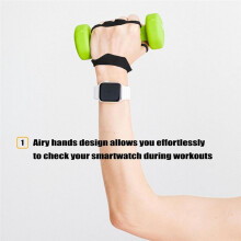 Fingerless Gym Fitness Gloves Breathable Exercise Sports Gloves for Women & Men Ventilated Hand Grip Lifting C