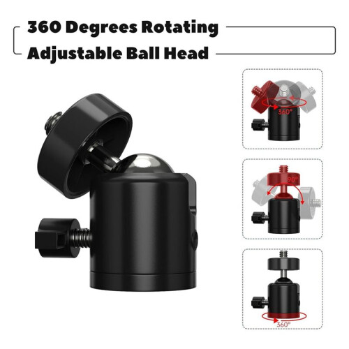 Trail Camera Tree Mount: 360 Degrees Adjustable Game Camera Mount with 1/4 Inch Screw, Easy Installation 2 Pack 1