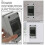 2Pièces Boîte De Jonction Étanche En Plastique Pour Protection Circuit 6