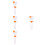 4Pièces Cutter Cercle Papier Plastique Multi Usage Volant Ajustable 4
