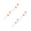 4Pièces Cutter Cercle Papier Plastique Multi Usage Volant Ajustable 9