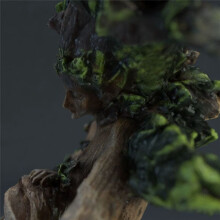 Tree and Bird Statue Resin Crafts Desktop Decoration Garden Goddess Sculpture