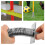 1Ensemble Support De De Football Argenté En Métal 7