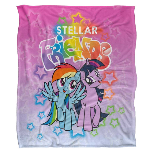 My Little Pony My Little Pony Stellar Friends Silky Supersoft Blanket