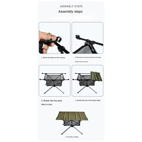 Foldable Camping Table Storage Mesh Bag Under the Table Mesh Bag Camping Table Storage Bag 2