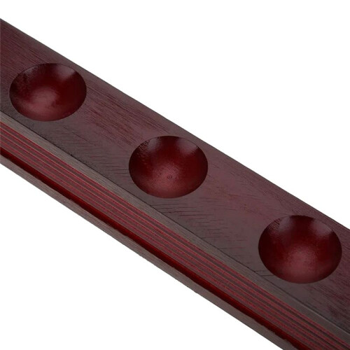 1 Ensemble de Support en Bois de Billard Mural Suspendu 6 Bâtons de Queue pour Queue de Billard Support Peu Encombrant Accessoires de Billard 2