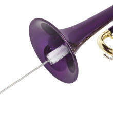 French Horn Trombone Trumpet Cleaning Kit Stainless Steel Nylon Brush Musical Instrument Cleaning Brush
