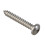 Forgefix Forgefix Self-tapping Screws, Pozi, Pan Head, A2 Stainless Steel 1