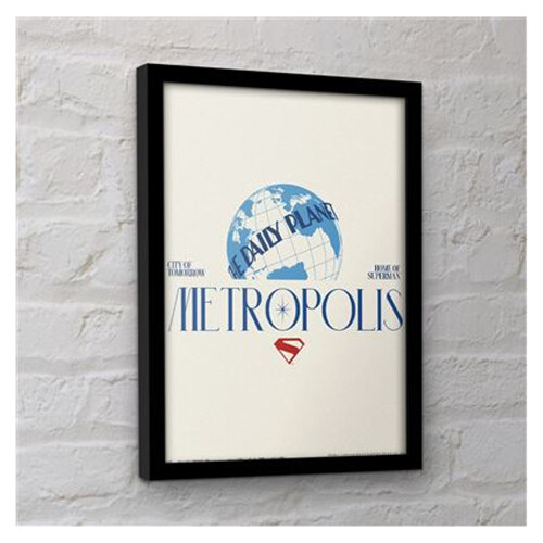Superman Superman Metropolis Framed Poster 2