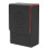 Black Red Pattern Tarot Card Storage Box PU Leather Game Poker Deck Card Frame 2