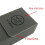 Black Red Pattern Tarot Card Storage Box PU Leather Game Poker Deck Card Frame 4