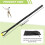 Swing Training Aid, Rope Trainer Equipment Improve Swing Speed Lagging Rhythm,  Warm- Exercise for Strength 9