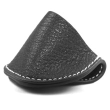 Portagessetto da Biliardo Tasca Portagessetto In Pelle con Clip Carambola da Biliardo Accessori Professionali per Biliardo Nero