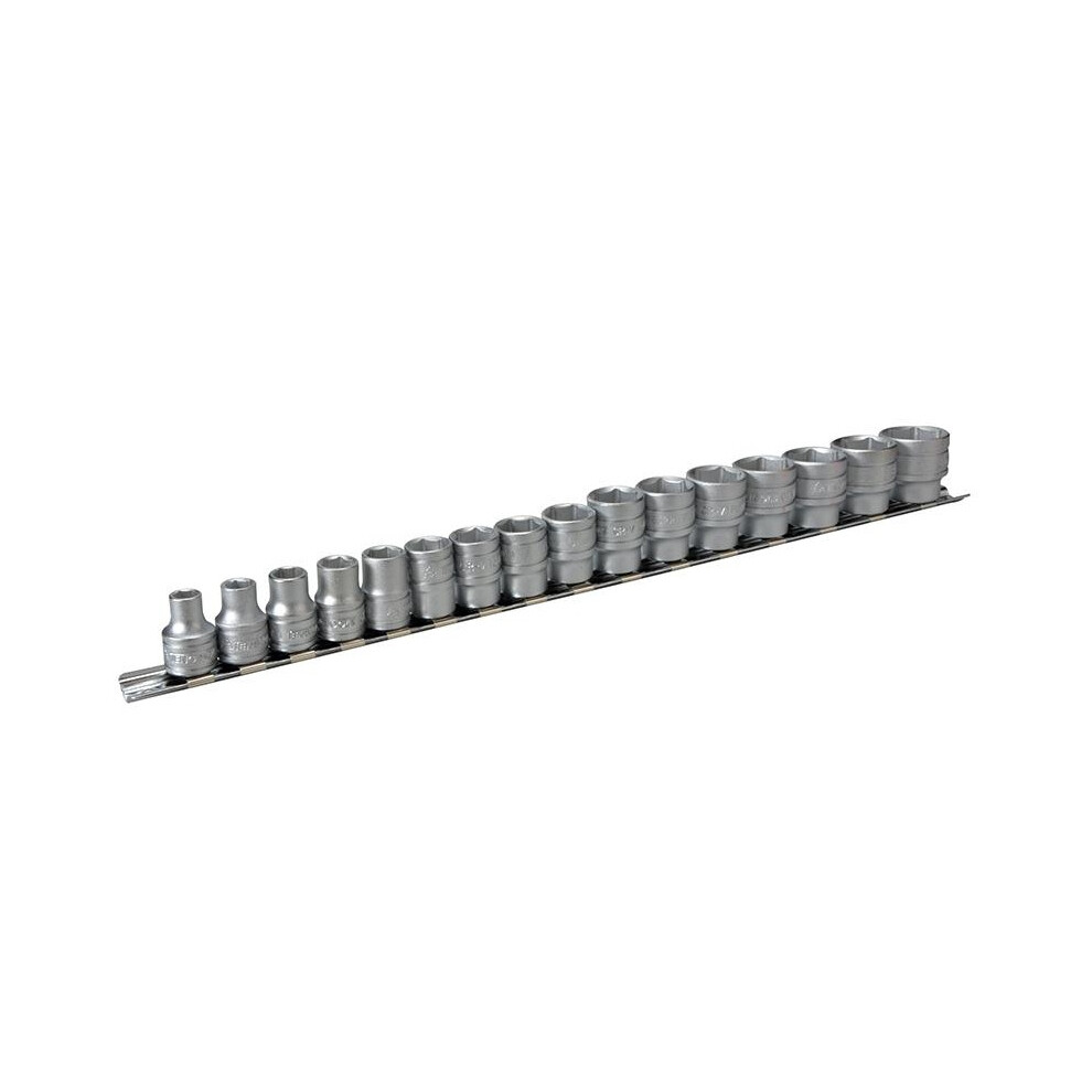 - Teng M3816 Socket Clip Rail Set Of 16 Metric 3/8In Drive Multi Colour (One Size) - Image 2