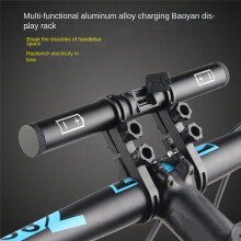 Fahrradlenker-Verlängerungsgestell, Verlängerungsgestell, Scheinwerfer-Taschenlampenhalter, Kann Als Powerbank Verwendet Werden