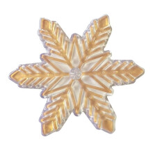 DIY Snowboard Stomp Pads Snowboard Mat Snowflake Shape for Winter Snow Ice Ski Snowboards Stomp Pads Gold