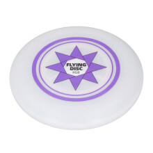 Disco volador LED RGB de 400 mAh, 27,5 cm, iluminación de 8 colores