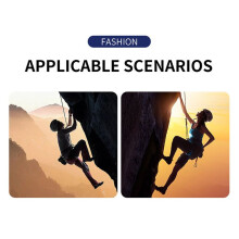 Rock Climbing Clear Prism Glasses Eyeglasses Hight Transparent Comfortable Optical Refractive Light Weight Belay Style:A