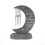 Celebrations Thoughts Of You Graveside Stone Moon Windchime 22cm 1