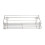 Foldable Basket Table Side Rack Stainless Steel Storage Rack Portable Organizer for Beach Backyard BBQ 1