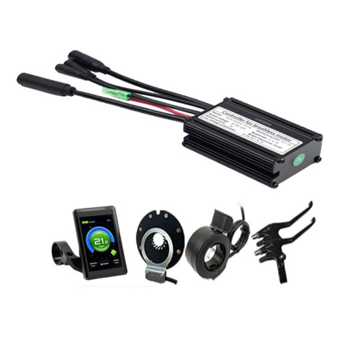 36V/48V 16A Electric Sine Wave Controller Set TF02S LCD Colorful Screen Instrument  Display Scooter Controller 1