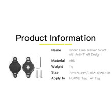 Rrskit for Tag/AirTag Bike Bottle Holder Protective Case Locator Keychain Bike Arch Bracket Mount Cage