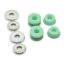 JISIHUA Skateboard Truck Bushings Med 92A Bushing Washers Pivot Cups