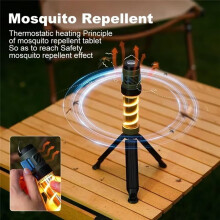 Rechargeable Camping Lantern,3-in-1 Waterproof Outdoor Light with Triangle Bracket for Night Fishing,Camping Light