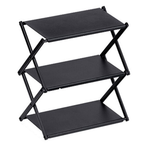Outdoor Camping Tabletop Storage Rack Multi-Layer Folding Storage Rack Portable Multi-Function Camping Picnic Table