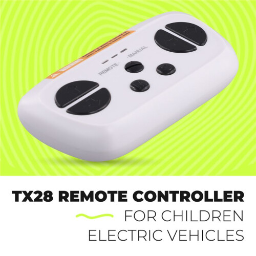 Pièces de Rechange pour Véhicules Électriques pour Enfants TX28, Télécommande 2