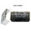 2 St. Humbuckerskydd för Bleckblåsgitarr med Elegant Blommönster i Metall för Elgitarr 2