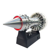 TR900/A380 Turbofan Engine Model Push Rod Speed Control Electric Engine Ornaments Gift Toy