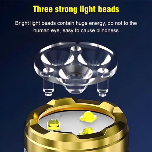 2Pcs  Flash Super Power Flashlight, Thumb Flashlight  Flashlights, Flashlight, Pocket Flashlight 2