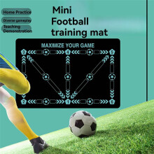 Football Footstep Training Mat, Non-Slip Footstep Training Mat, Soccer Train Mat for All Levels,for All Ages 60x90cm C