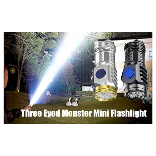 2Pcs  Flash Super Power Flashlight, Thumb Flashlight  Flashlights, Flashlight, Pocket Flashlight 2