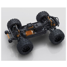 MT-16 MT16 1:16 1/16 3S Brushless -Truck Max 80km/H 2.4Ghz 2CH Télécommande 120m Distance RC Jouet Cadeau Noir