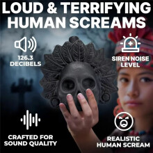 Real Screaming Aztec Death Whistle Scary Aztai Creepy Death Whistle Realistic Human Screaming Aztec Whistle