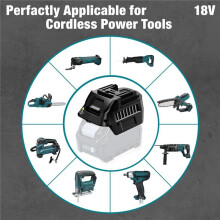 Battery Adapter for 40V Lithium Battery BL4040 BL4025 BL4045 Convert to Work for 18V Cordless Power Tool