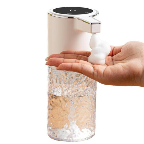 Automatic Foaming Soap Dispenser, 13 OZ Wall Mount Touchless Motion Sensor Foam Hand Dish Soap Dispenser 1