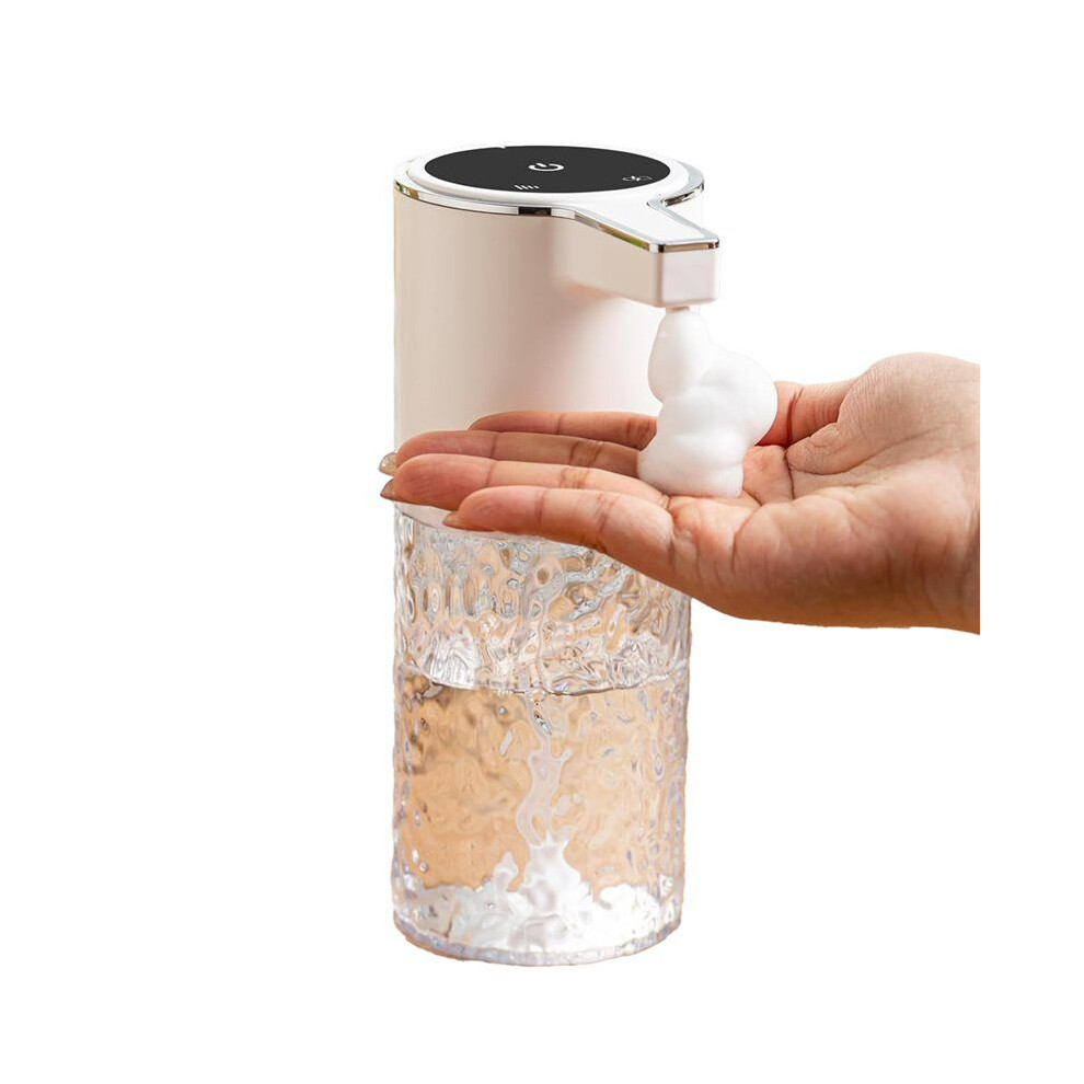 Automatic Foaming Soap Dispenser, 13 OZ Wall Mount Touchless Motion Sensor Foam Hand Dish Soap Dispenser