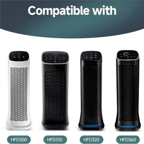 4Pack Pre-Filter for  Quiet Clean Air Purifier - Models HFD070, HFD120, HFD-120, HFD300,HFD320